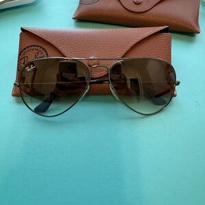 Brown aviator Sunglasses